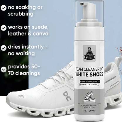 nettoyant mousse pour chaussures sans eau CMR