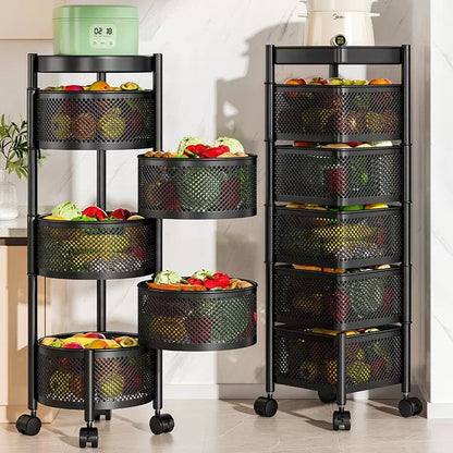 Panier De Rangement en Métal à 5 Niveaux civ