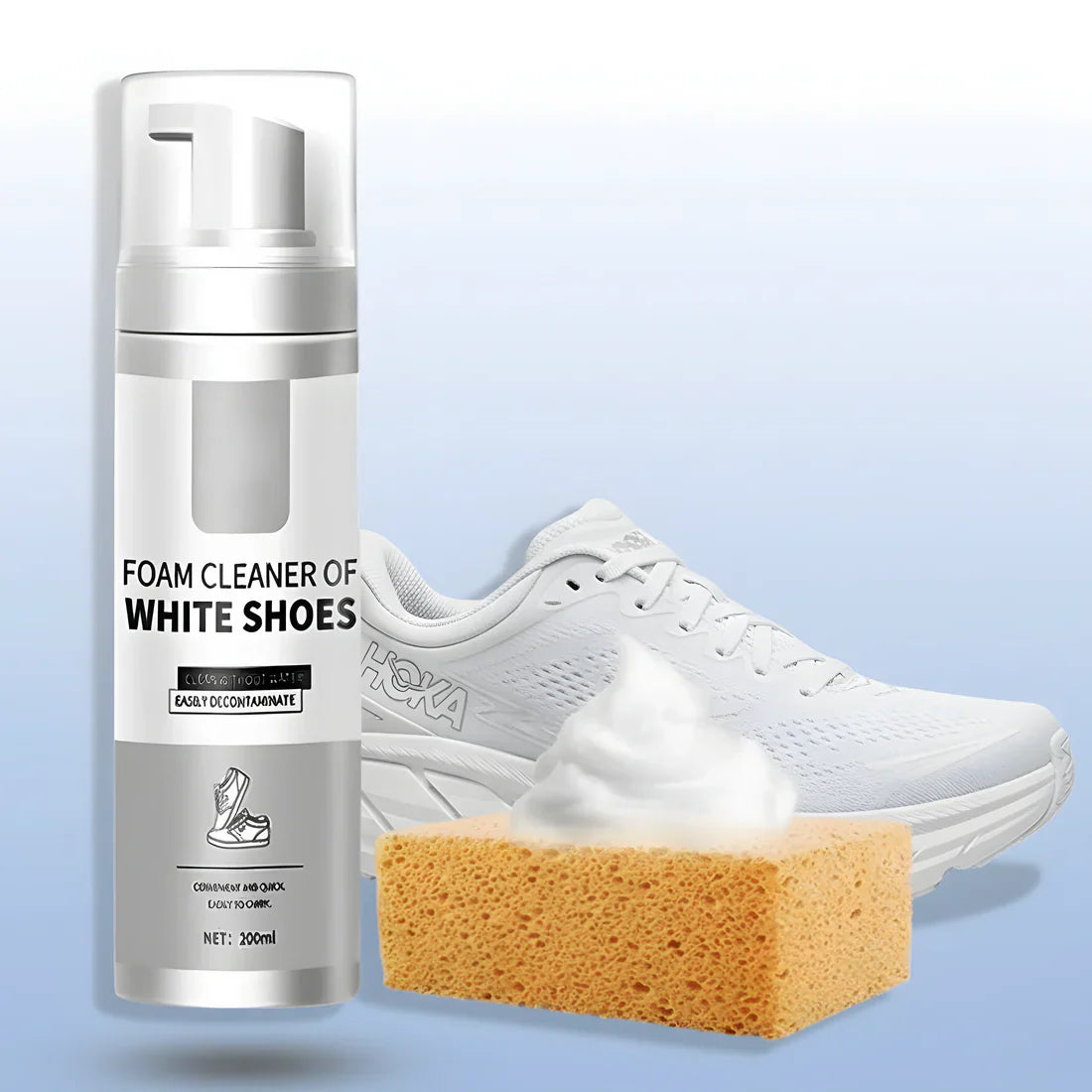 nettoyant mousse pour chaussures sans eau 200ML GA