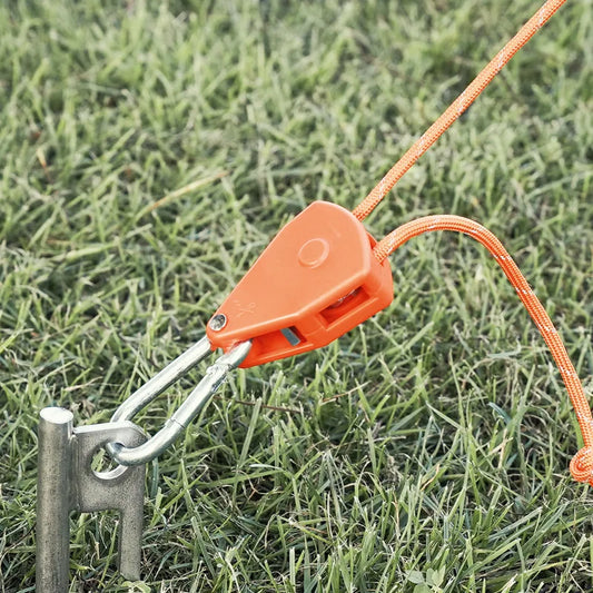 🪢Corde de camping portable et réglable🌳 PACK 4 PIECES gab