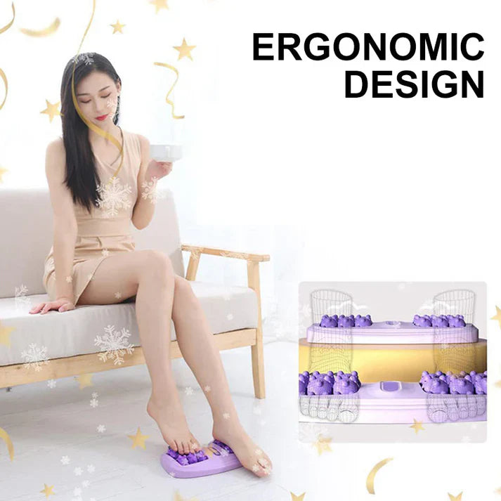 💥Rouleau de massage portable double pour les pieds🦶😌 BRA