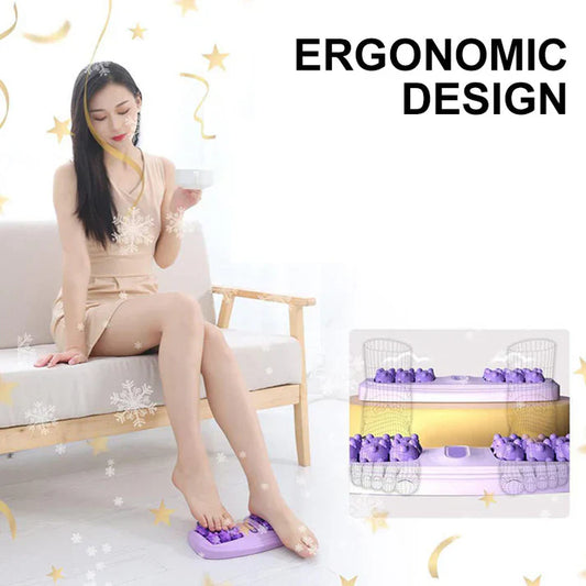 💥Rouleau de massage portable double pour les pieds🦶😌 BRA