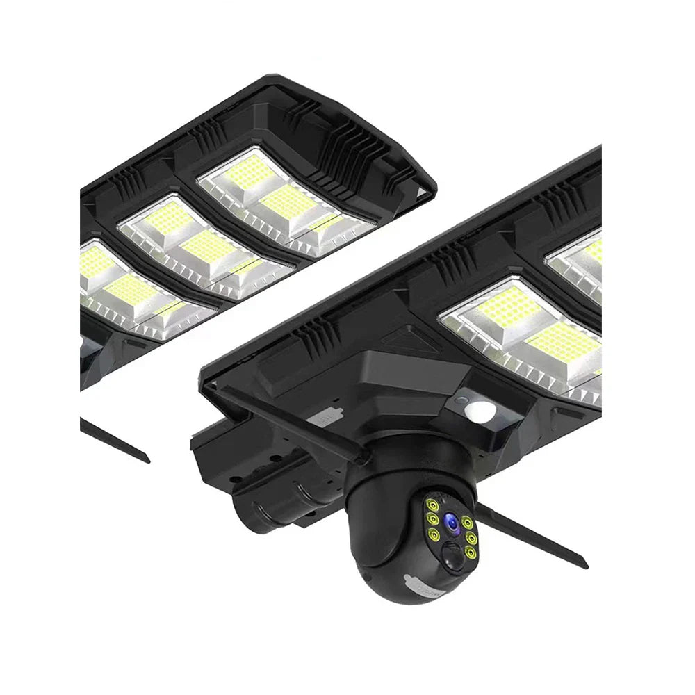 Lampe LED Extérieure 2-en-1 avec Caméra de Sécurité 4K Ultra HD
