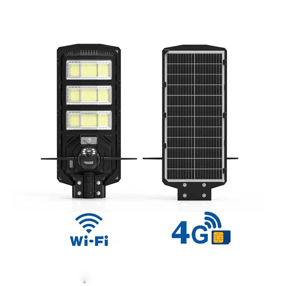 Lampe LED Extérieure 2-en-1 avec Caméra de Sécurité 4K Ultra HD